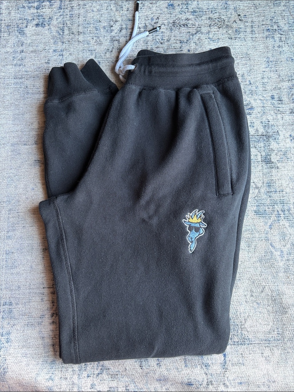 Mens GOAT UsA black joggers